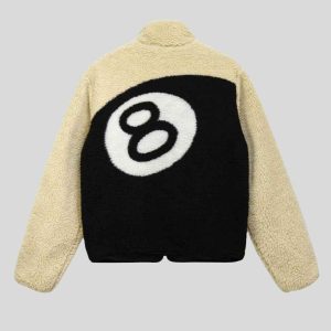 Stussy 8 Ball Sherpa Jacket